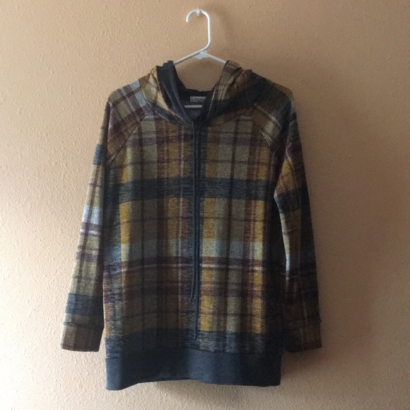 Plaid Hoodie - Picture 2 of 5